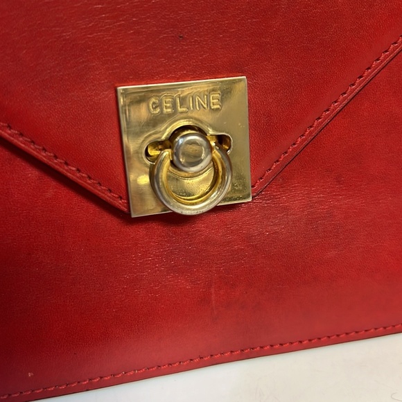 Céline Red envelope bag - Picture 10 of 12